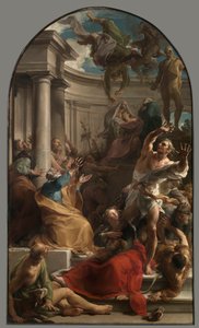 Der Fall von Simon Magus, um 1745-1750
