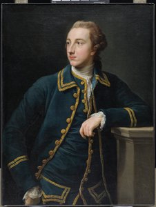 Porträt eines Mannes im grünen Anzug, ca. 1760