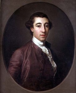 Porträt eines Gentlemans, möglicherweise Rev. John Charles Beckingham von Pompeo Girolamo Batoni