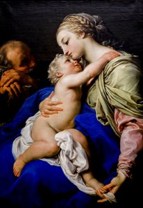 Die Heilige Familie von Pompeo Girolamo Batoni
