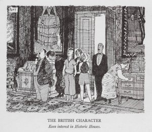 Der britische Charakter, großes Interesse an historischen Häusern von Pont (1908 40)