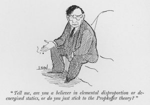 Sag mir, bist du ein Anhänger der elementaren Disproportion oder der de-energetisierten Statik, oder hältst du dich einfach an die Propkoffer-Theorie? von Pont