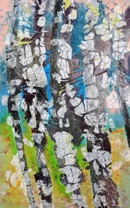 Lebendige Birkenwälder von Poonam Choudhary