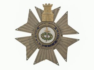 Abzeichen, Orden des Turms und des Schwertes, Portugal, General Sir Galbraith Lowry Cole