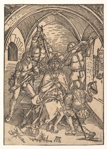 Christus mit Dornen gekrönt, ca. 1500 von Possibly Albrecht Dürer