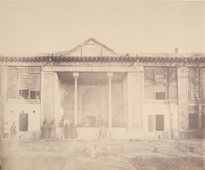 Palast des Schahs, Teheran, Iran, 1840er-60er Jahre von Possibly by Luigi Pesce.