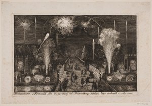 Illuminationen auf Frijsenborg von Poul Isac Grønvold