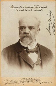 Porträt des Komponisten Antonín Dvořák 1841-1904, ca. 1900