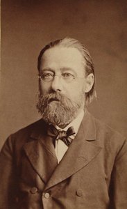 Porträt des Komponisten Bedrich Smetana, 1878
