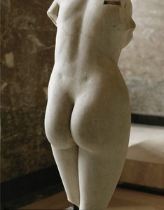 Aphrodite von Knidos, antike Replik eines Originals von Praxiteles von Praxiteles (after)
