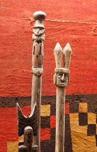 Satz von Zeptern / Peru, Chancay-Kultur