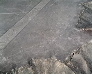 Luftaufnahme der Nazca-Linien