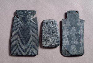 Kleine Idole aus verschiedenen Orten von Prehistoric Prehistoric
