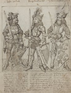 Josua, König David und Judas Makkabäus