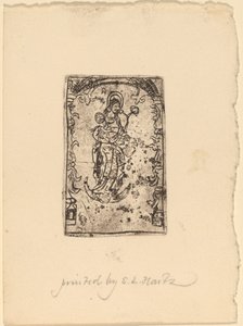 Madonna und Kind von Probably Netherlandish 15th Century