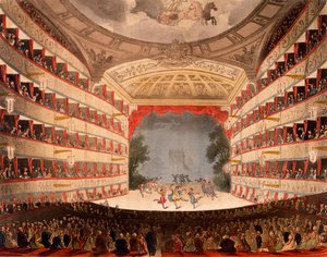 Das Opernhaus, London, aus Ackermanns 
