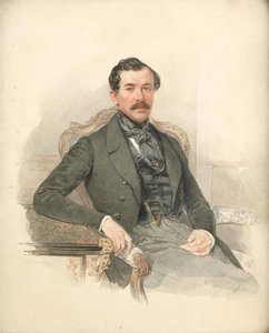 Porträt von Maximilian de Beauharnais, 3. Herzog von Leuchtenberg (1817-1852)