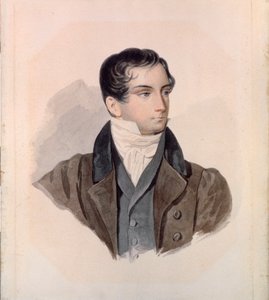 Porträt des Dichters Dmitri Venevitinov