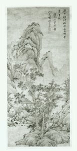 Landschaft nach Wang Meng