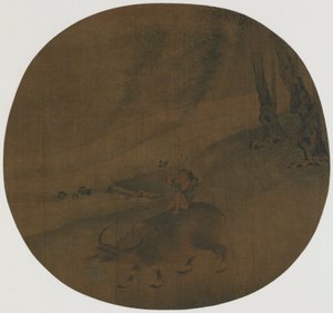 Junge auf einem Wasserbüffel, Ming-Dynastie, 16.-17. Jahrhundert