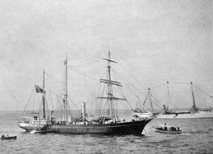 Ernest Shackletons Schiff HMS Nimrod