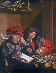 Die Geldwechsler, ca. 1530