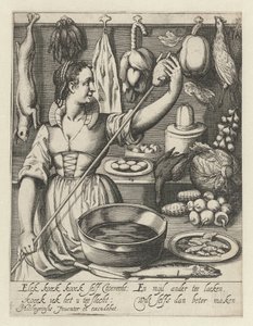 Die Küchenmagd von Quirin Boel (possibly)