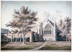Ansicht von Ely House in Ely Place, Holborn, London