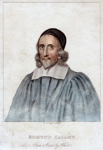 Edmund Calamy der Ältere, englischer presbyterianischer Kirchenführer des 17. Jahrhunderts, frühes 19. Jahrhundert von R. Cooper