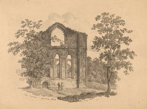 Südlicher Eingang zur Fountains Abbey