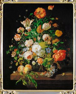 Ein Blumenstrauß von Rachel Ruysch