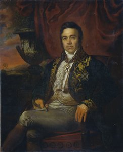 Porträt von Jean Chrétien Baud von Raden Saleh