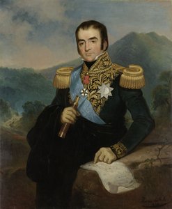 Posthumes Porträt von Herman Willem Daendels