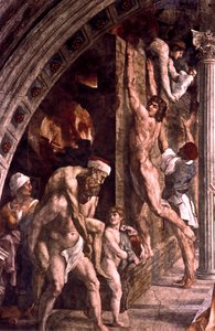 Das Feuer im Borgo (Detail), 1514