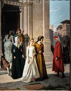 Dante trifft Beatrice