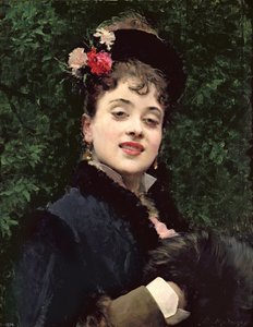 Aline Masson, das Modell des Künstlers von Raimundo de Madrazo y Garreta