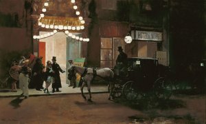 Verlassen des Maskenballs