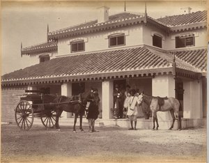 Mr. MacNull, Jhansi (verso) von Raja Deen Dayal
