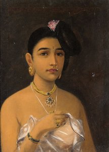 Malabar-Schönheit von Raja Ravi Varma