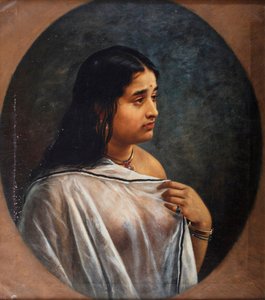 Malayali Dame, von Raja Ravi Varma von Raja Ravi Varma