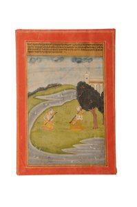 Ragamala-Miniaturmalerei, Rajasthan wahrscheinlich Bundi, frühes 19. Jahrhundert