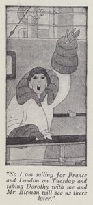 Illustration für Gentlemen Prefer Blondes von Anita Loos