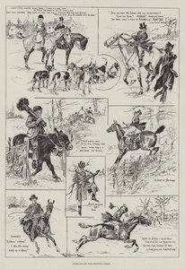Humor auf dem Jagdfeld von Ralph Cleaver