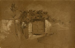 Tür und Wand