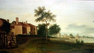 Die Themse von Battersea