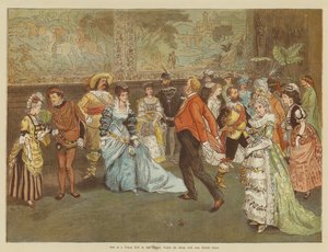 Mr. Oakballs Winter in Florenz (Chromolitho)