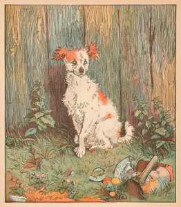 Streunender Hund, der von einem guten Mann aus Islington befreundet wurde, ca. 1879