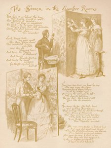 Der Schirm im Abstellraum, 1886 von Randolph Caldecott