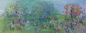 Ascot, um 1930 von Raoul Dufy