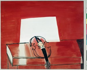 Stillleben mit Geige von Raoul Dufy